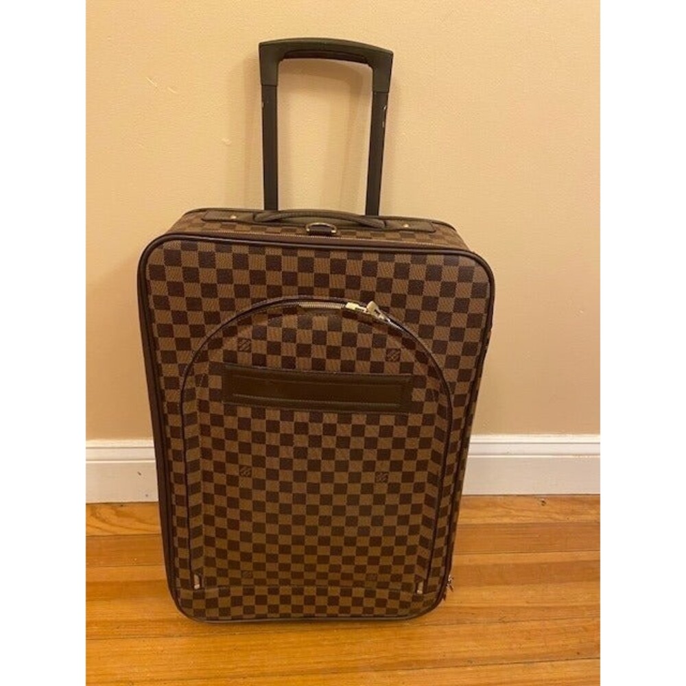 Authentic Louis Vuitton pegase 55 carry on damier ebene